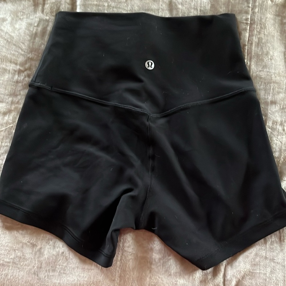Lululemon Align 4” black shorts. Brand new condition. Size 4